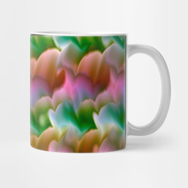 Pastel Flowers in abstract by jwwallace